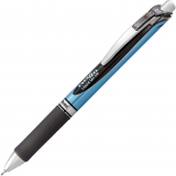 Pentel&reg; EnerGel&reg; Retractable Gel Pens 0.7 mm Black 2/pkg