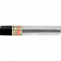 Pentel&reg; Super Hi-Polymer&reg; Pencil Leads 2B 0.5 mm 12 leads/pkg