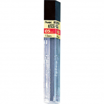 Pentel&reg; Super Hi-Polymer&reg; Pencil Leads HB 0.5 mm 12 leads/pkg