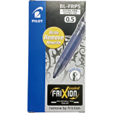 Pilot&reg; FriXion&reg; Point Erasable Gel Pen 0.5mm Blue 12/box