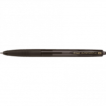 Pilot&reg; Super Grip-G Retractable Ball Point Pen Medium Black 12/box