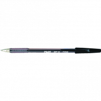 Pilot&reg; BP-S Stick Pens Fine Point Black 12/box