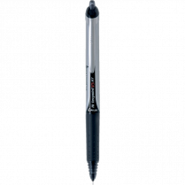 Pilot&reg; Hi-Tecpoint Retractable Roller Pens 0.5mm Black 12/box