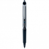 Pilot&reg; Hi-Tecpoint Retractable Roller Pens 0.7mm Black 12/box
