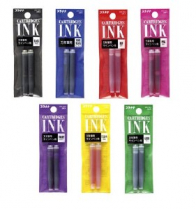 Platinum Preppy Ink Cartridge Green 2/Pkg