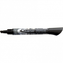 Quartet&reg; EnduraGlide&reg; Dry Erase Markers Chisel Tip Black