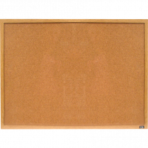 Quartet&reg; Cork Board with Wood Frame 36" x 48"