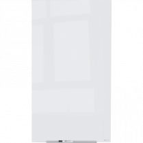 Quartet&reg; InvisaMount&trade; Vertical Glass Dry-Erase Board 85" x 48"