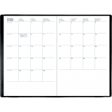 Quo Vadis Note 21 Weekly Diaries 8-1/4&rdquo; x 6&rdquo; Bilingual Black