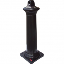 Rubbermaid&reg; Tuscan Smoking Receptacle Black