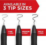 Sharpie&reg; S-Gel&reg; Retractable Pens 0.7 mm Blue 12/box