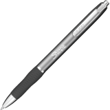 Sharpie&reg; S-Gel&reg; Metal Retractable Pens 0.7 mm Black/Gunmetal 2/pkg