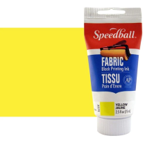 Speedball Fabric Block Printing Ink 2.5oz Yellow