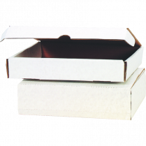 Mailing Box 12" x 10-1/2" x 2-1/8" White 10/package