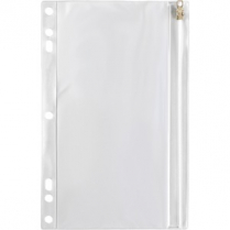 Business Source Economy Binder Pocket 6" x 9-1/2" Clear