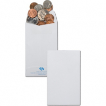 Supremex Coin Envelopes 2-1/2" x 4-1/4" White 100/pkg