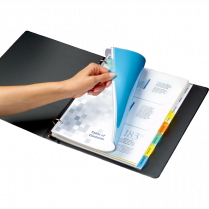 Wilson Jones View-Tab Transparent Index Dividers 8-Tab Clear