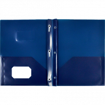 Winnable Twin Pocket Portfolio w/Tangs Letter Black