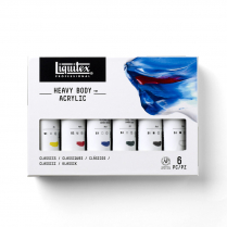 Liquitex Heavy Body Acrylic Set Classics 6x59ml