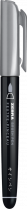 Zebra Zensations Metallic Brush Pen Silver