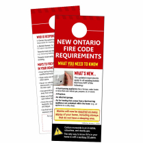 New CO regulation doorhangers (25/pack).