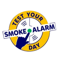 &ldquo;Test Your Alarm Day&rdquo; Decal - 9.5&rdquo;x12.25&rdquo; Full Color
