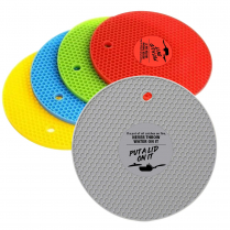 Pot Holders Silicone 5 colours 50/pkg.
