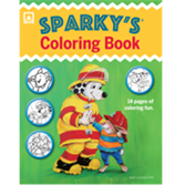 Sparky colouring book