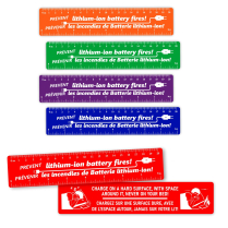 Ruler 21.15cm X 4.35cm assorted colours 50/pkg