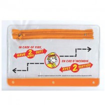 Sparky School Pouch with orange trim 50/PK