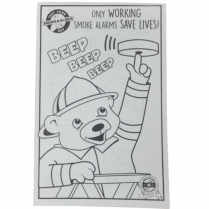 Test your alarm bilingual tearaway pads, 50 sheets per pad