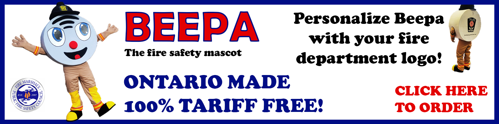 Beepa Mascot Order Form