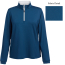 7203 - Women's Smooth Jersey 1/4 Zip Pullover
