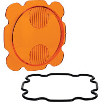 5" MOJAVE AMBER LENS W/ O-RING