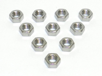 ECROU HEXAGONAL A BRIDE EN INOX 8MM, 10 PAR SAC