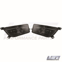 PHARES &Agrave; LED POLARIS 1000 RZR - LENTILLES FUM&Eacute;ES