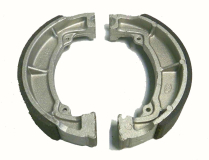 KAWASAKI 185-250 FRONT & REAR BRAKE SHOES