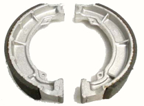 KAWASAKI 185-300 KLF BAYOU REAR BRAKE SHOES