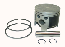 PISTON KIT: MERCURY 175 - 250 HP 2.5L SPORTJET 97-06 PORT .0