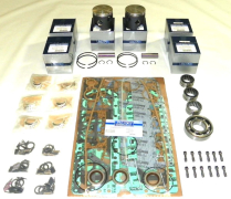 ENS. PISTON : MERC 150 HP 1983-1991 6 CYL STD.