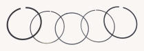 PISTON RINGS: YAMAHA 150-250 4 STROKE .010 OVER