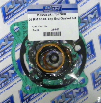 SUZUKI 100 RM 2003-2004 TOP END GASKET SET
