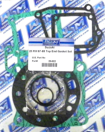 SUZUKI 125 RM 1987-1988 TOP END GASKET SET