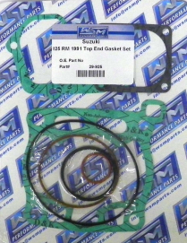 SUZUKI 125 RM 1991 TOP END GASKET SET