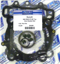 SUZUKI 250 RMZ 2007-2009 TOP END GASKET SET