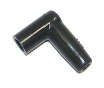SPARK PLUG BOOT: 90&deg; BLACK