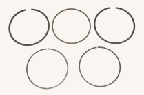 KAWASAKI 400 PRAIRIE 99-02 RING SET STD.