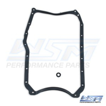 OIL PAN GASKET - 1 PC. - 3.0L.,181CI. - 4 CYL.