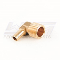 COUDE &Agrave; 90 DEGR&Eacute;S POUR TUYAU BARBILL&Eacute; TUYAU 3/8'' X 1/2'' M