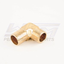 HOSE BARB 90 DEGREE ELBOW: 1'' HOSE X 3/4'' MALE